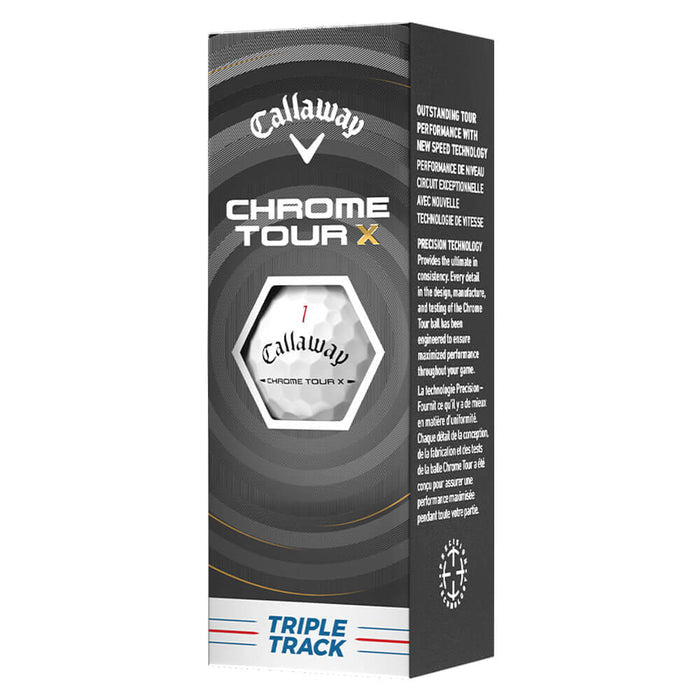 Callaway Chrome Tour X Triple Track Golf Balls