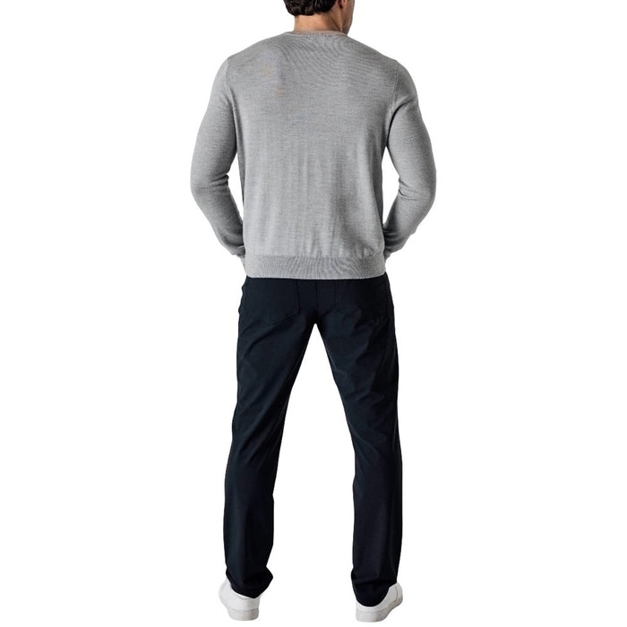 Callaway Legacy Collection Logo Crewneck Golf Sweater Quarry Heather - SP25 Men