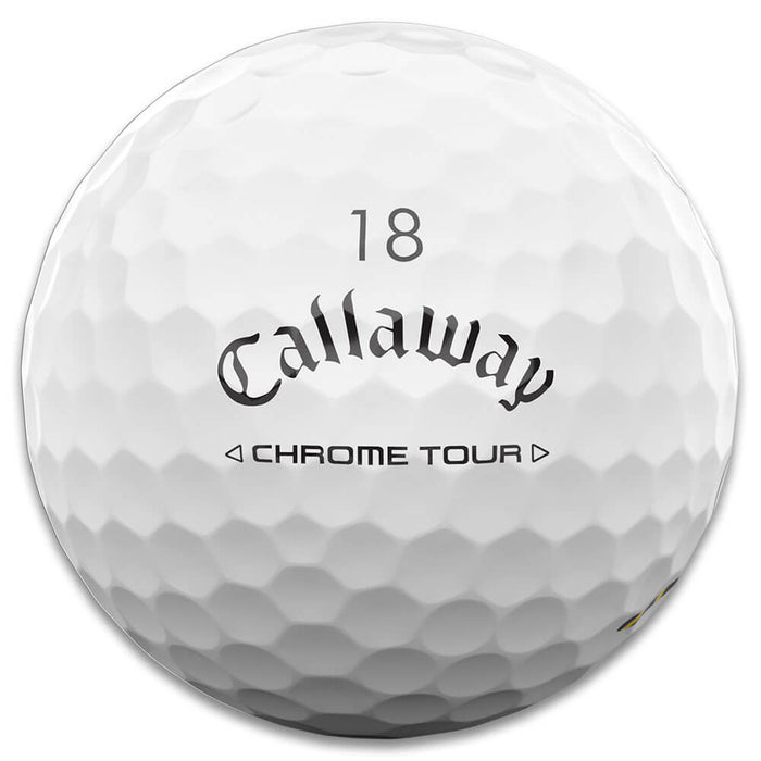 Callaway Limited Edition Chrome Tour Happy Gilmore 2 Just Tap It In Golf Balls