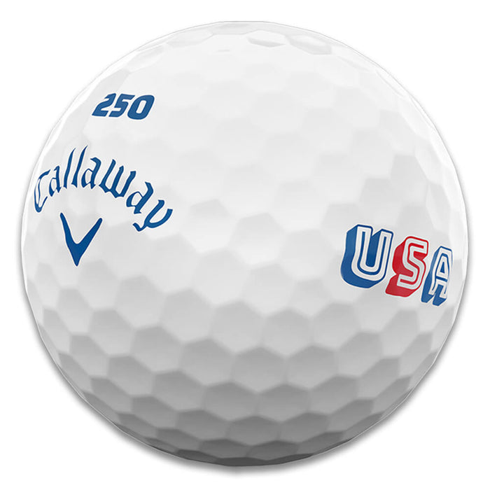 Callaway Limited Edition Supersoft USA 250 Golf Balls