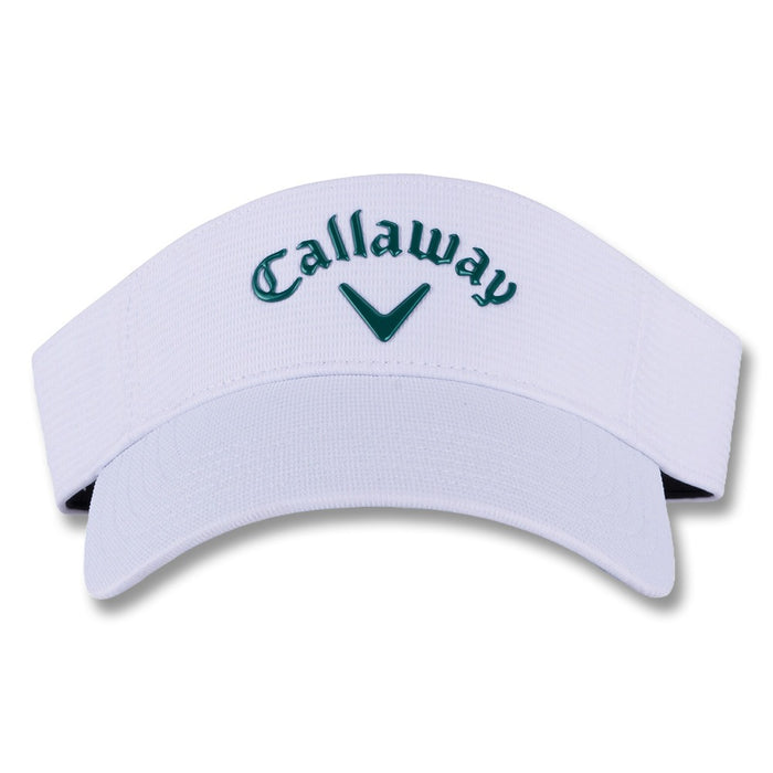 Callaway Liquid Metal Golf Visor White/Evergreen - 24