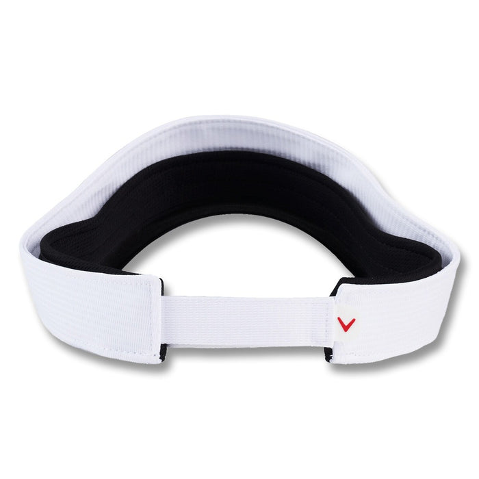 Callaway Liquid Metal Golf Visor White/Fire - 23