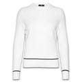 Callaway Multi-Stitch Chevron Golf Sweater (with Tipping) Brilliant White - SP25 Women