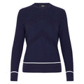 Callaway Multi-Stitch Chevron Golf Sweater (with Tipping) Peacoat - SP25 Women