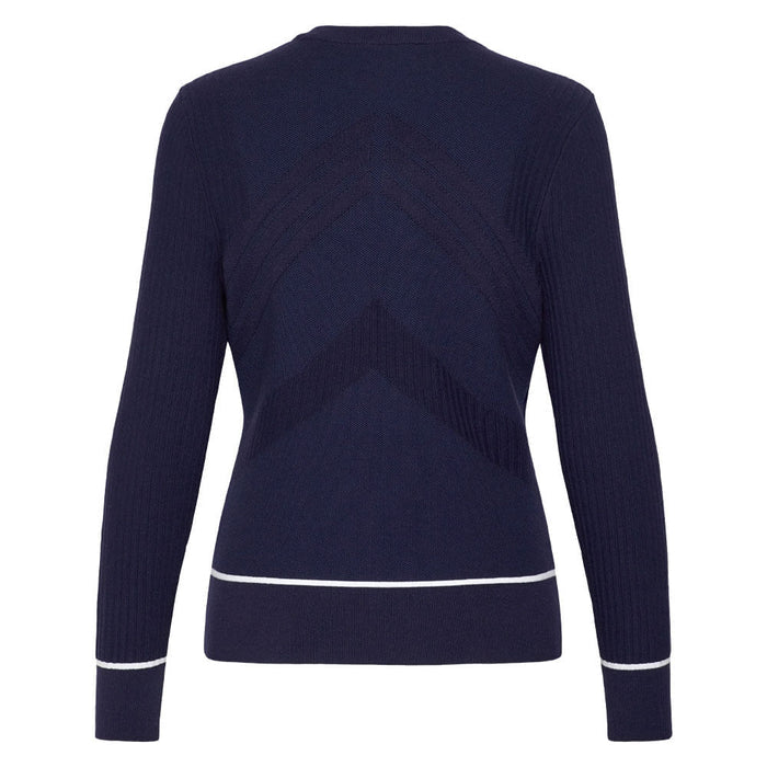 Callaway Multi-Stitch Chevron Golf Sweater (with Tipping) Peacoat - SP25 Women