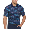 Callaway Negroni Print Golf Polo Peacoat - SS25 Men