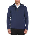 Callaway Premium Aquapel 1/4 Zip Hoodie Golf Jacket Peacoat Heather - SS25 Men