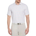Callaway Shortsleeve Cocktail Print Golf Polo Bright White - SP25 Men