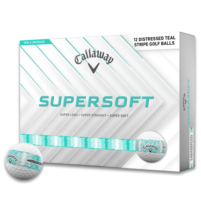 Callaway Supersoft Distressed Stripe Golf Balls