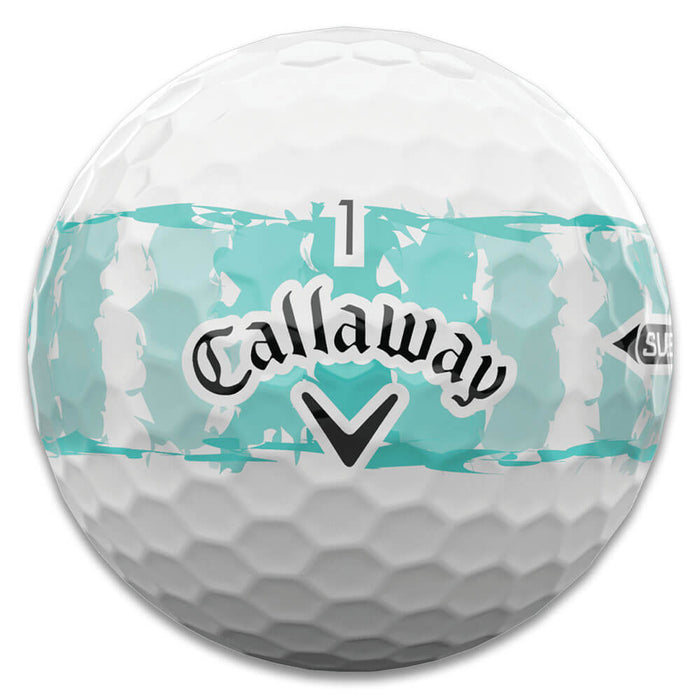 Callaway Supersoft Distressed Stripe Golf Balls