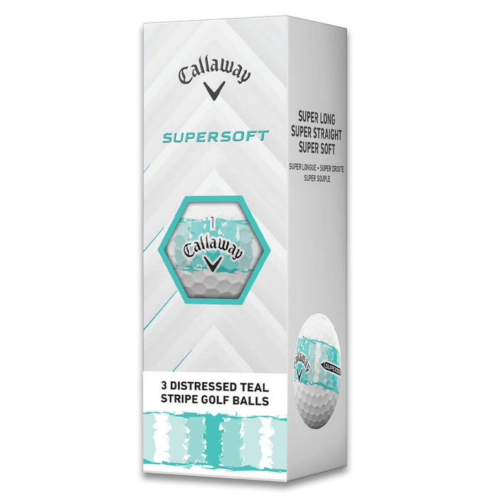 Callaway Supersoft Distressed Stripe Golf Balls