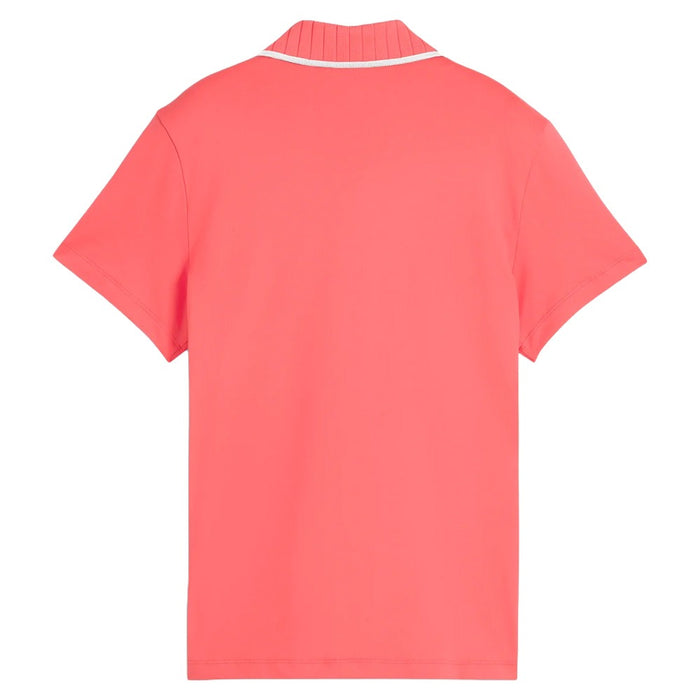 PUMA Cloudspun Bridges Golf Polo Peach Frost - SS25 Women