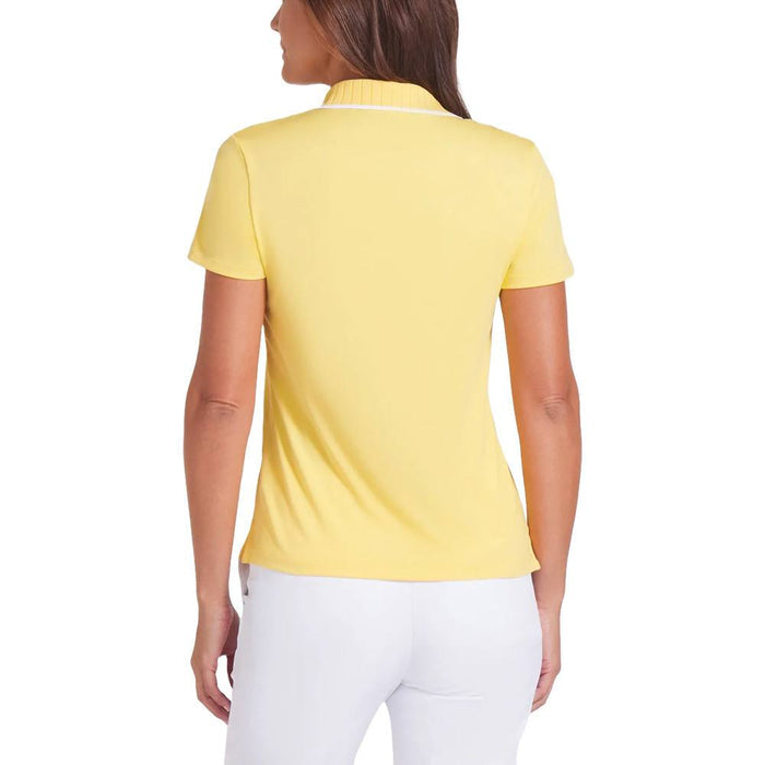 PUMA Cloudspun Bridges Golf Polo Sunny Yellow - SS25 Women