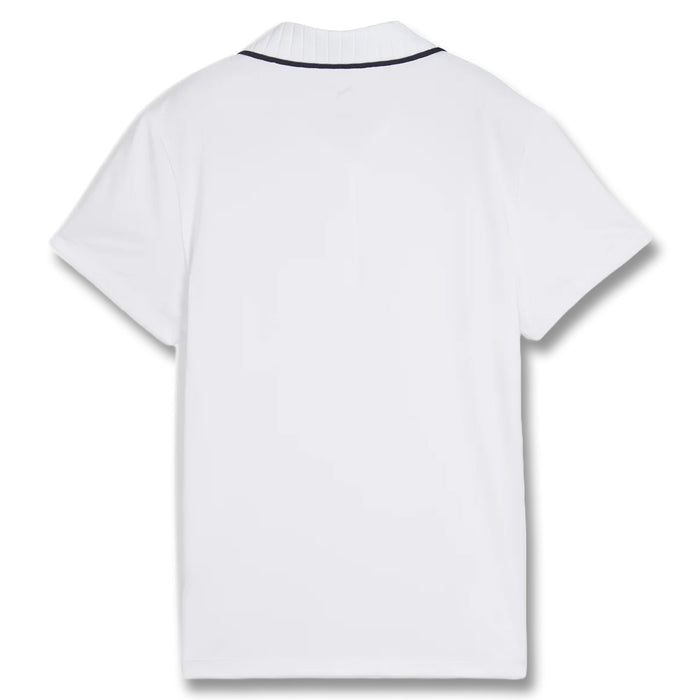 PUMA Cloudspun Bridges Golf Polo White Glow - SS25 Women