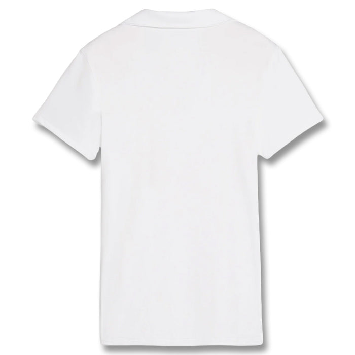 PUMA CLOUDSPUN Piped Golf Polo White Glow - SS25 Women
