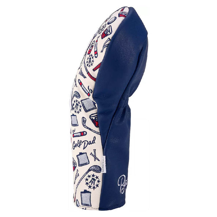 CMC Design Barstool Golf Dad Red Headcover