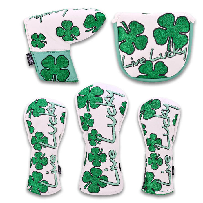 CMC Design Live Lucky White Green 2.0 Headcover