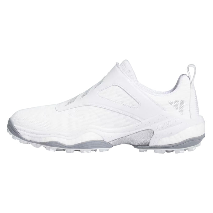 Adidas CodeChaos BOA 25 Spikeless Golf Shoes Cloud White/Silver Metallic/Grey Two - FW25 Women