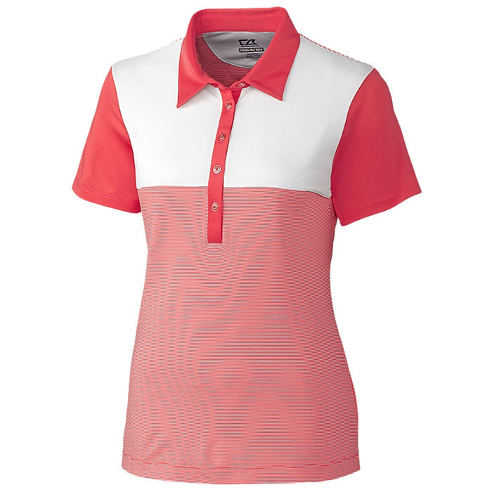 Cutter and Buck Bailey Block Golf Polo Spark - SS18 Women