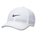 Nike Dri-FIT ADV Club Structured Swoosh Golf Cap White/Black - FW25