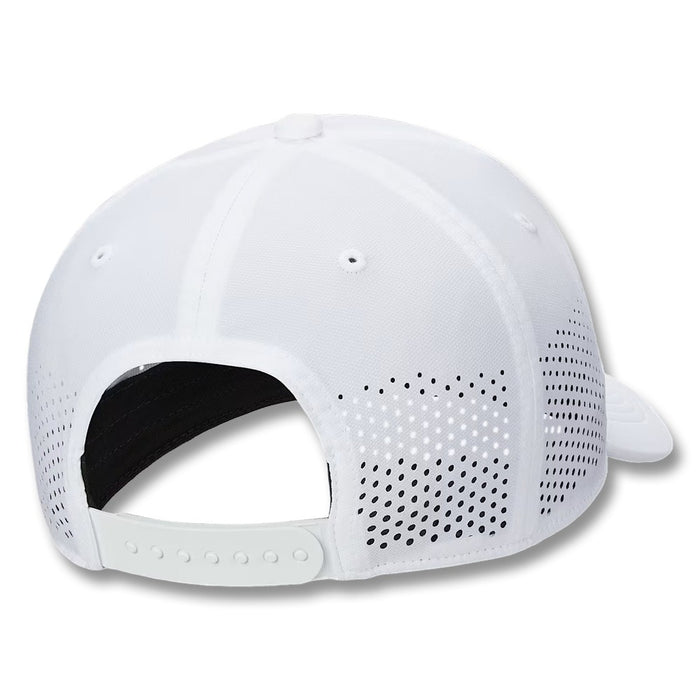 Nike Dri-FIT ADV Club Structured Swoosh Golf Cap White/Black - FW25