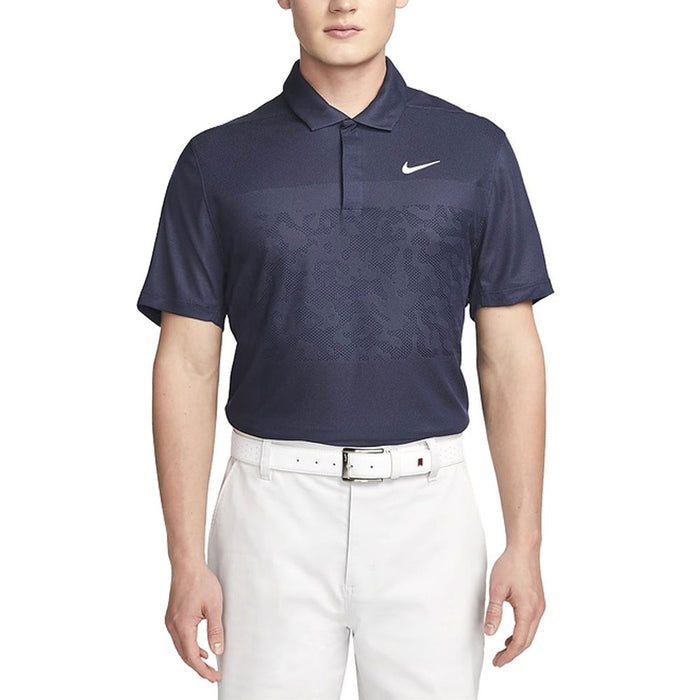 Nike Dri-FIT ADV Tiger Woods Camo Golf Polo Midnight Navy/Thunder Blue/White - 23 Men