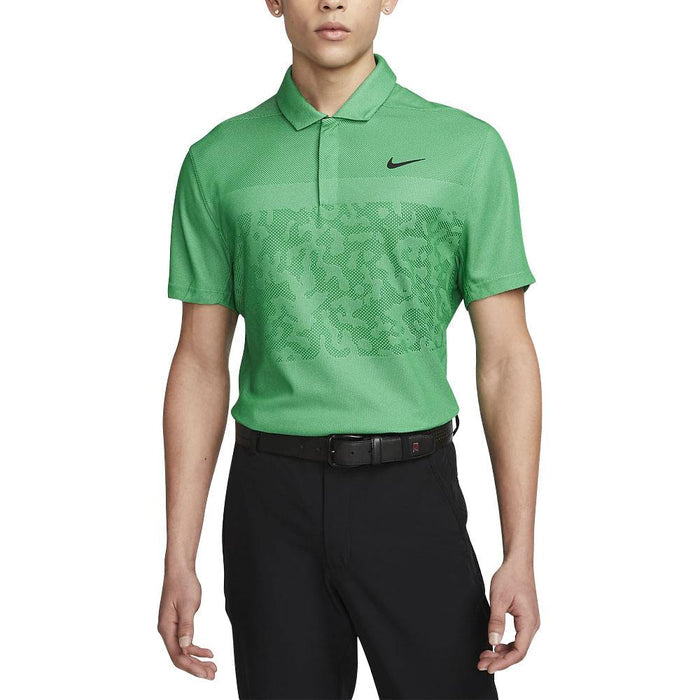 Nike Dri-FIT ADV Tiger Woods Camo Golf Polo Stadium Green/Spring Green/Black - 23 Men