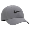 Nike Dri-FIT Club Structured Swoosh Golf Cap Smoke Gray/Black - FW25