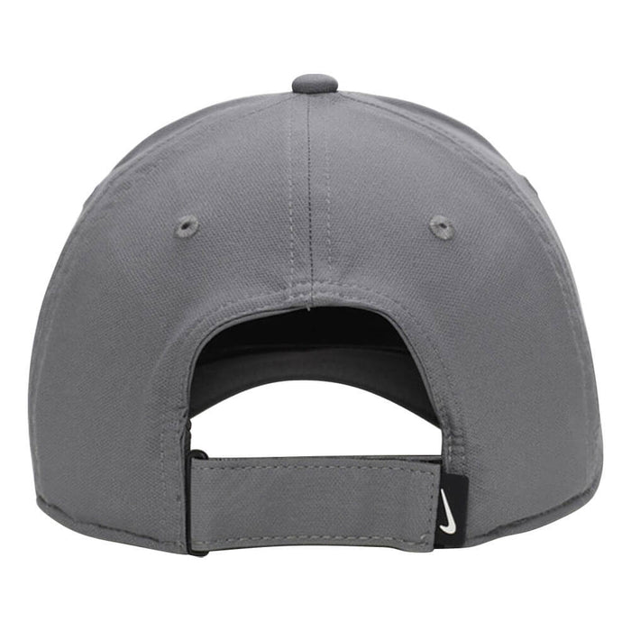 Nike Dri-FIT Club Structured Swoosh Golf Cap Smoke Gray/Black - FW25