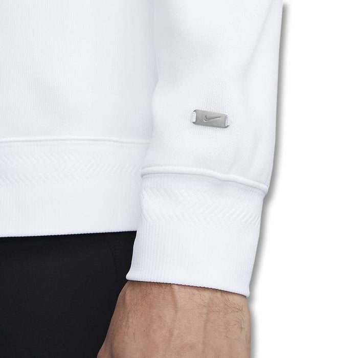 Nike Dri-FIT Hoodie Golf Pullover White/White/Brushed Silver - FW23 Men