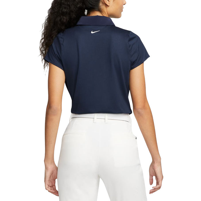 Nike Dri-FIT Golf Polo Obsidian/White - SS22 Women