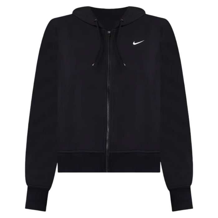 Nike Dri-FIT One Full-Zip French Terry Golf Hoodie Black/White - SP26 Women