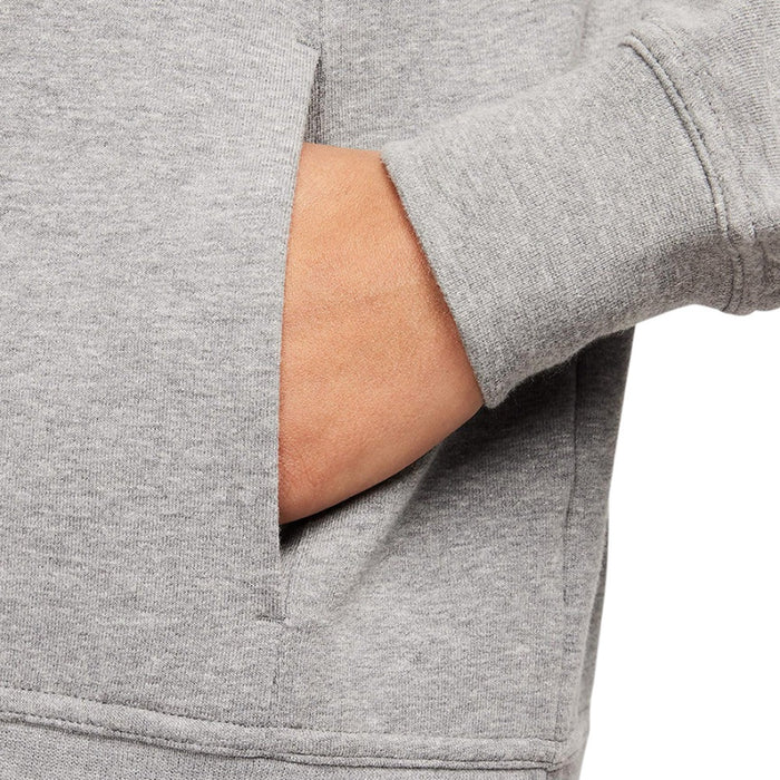 Nike Dri-FIT One Full-Zip French Terry Golf Hoodie Carbon Heather/White - SP26 Women