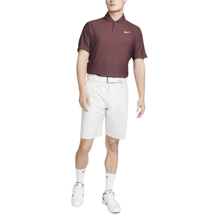 Nike Dri-FIT Tiger Woods Tech Pique Golf Polo Burgundy Crush/Plum Eclipse/White - 23 Men