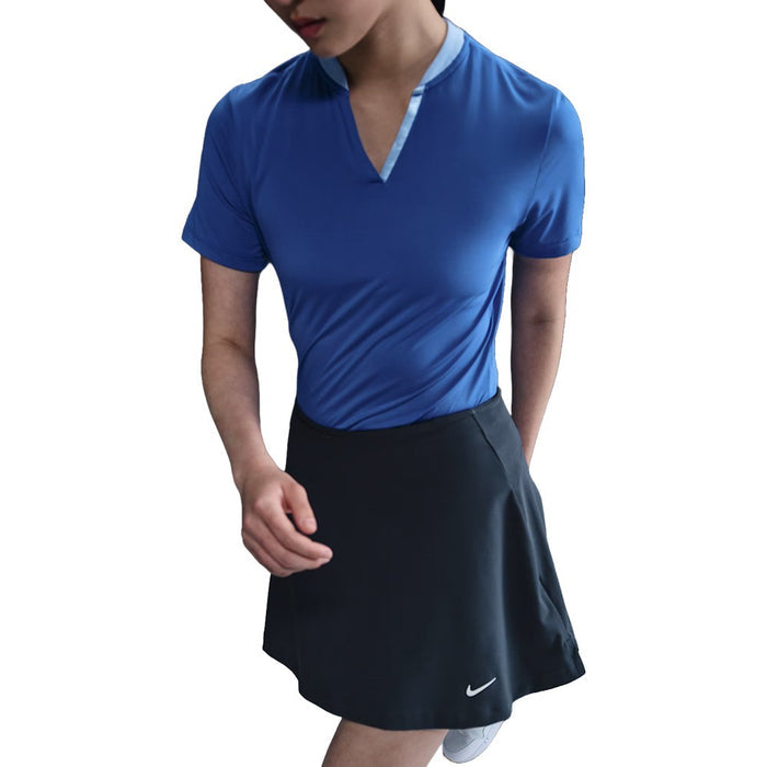 Nike Dri-FIT Tour Flouncy Golf Skirt Thunder Blue/White - FA25 Women