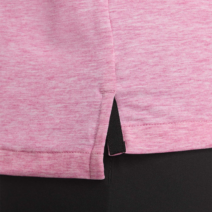 Nike Dri-FIT Tour Heather Golf Polo Fireberry/Black - SS23 Men