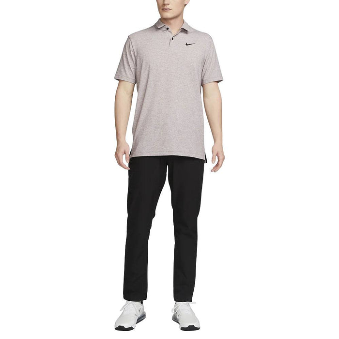 Nike Dri-FIT Tour Heather Golf Polo Plum Eclipse/Black - SS23 Men