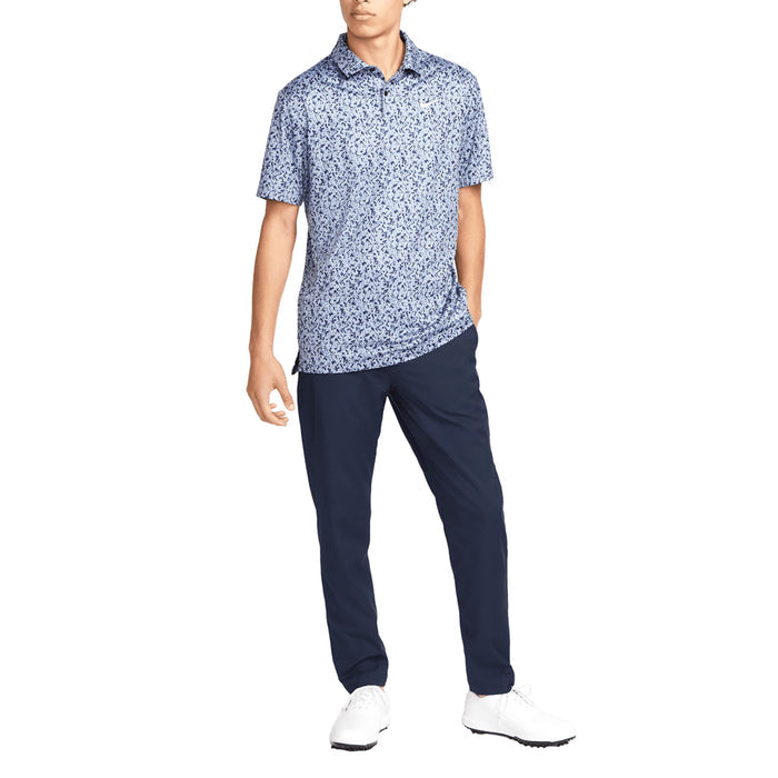 Nike Dri-FIT Tour Micro Camo Golf Polo Ashen Slate/White - 23 Men