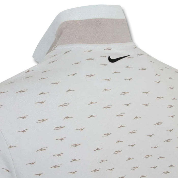 Nike Dri-FIT Tour Micro Print OLC Golf Polo Photon Dust/Black - FW25 Men