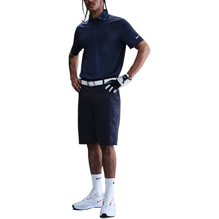 Nike Dri-FIT Tour Ribbed Collar Golf Polo Midnight Navy/Astronomy Blue/White - SU25 Men