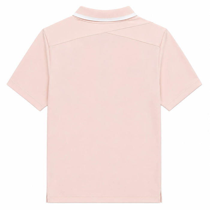 Nike Dri-FIT Tour Short-Sleeve Golf Polo Washed Coral/White/Black - SP25 Women