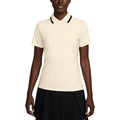 Nike Dri-FIT Tour Shortsleeve Golf Polo Pale Ivory/Black/Black - SU25 Women