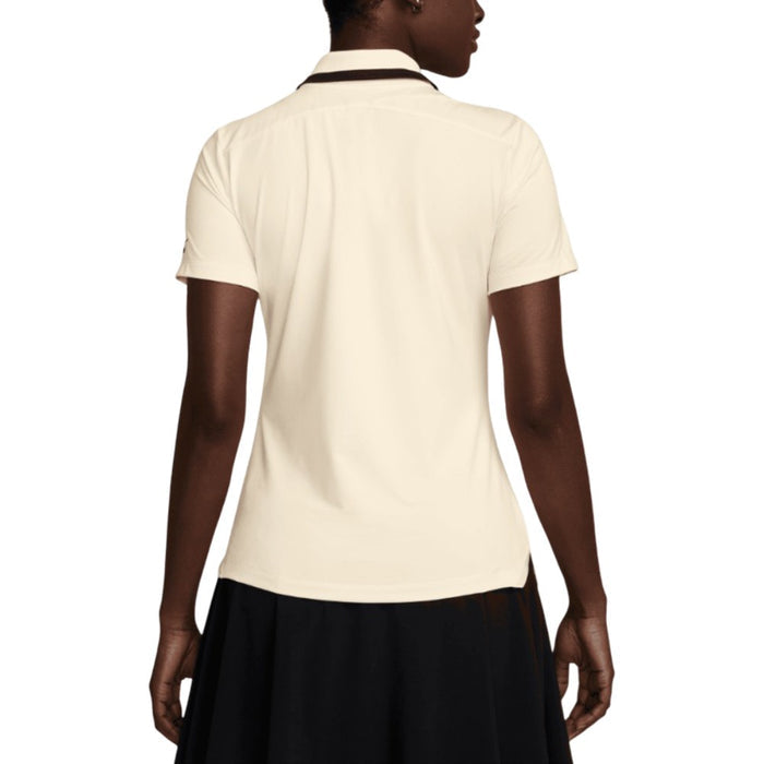 Nike Dri-FIT Tour Shortsleeve Golf Polo Pale Ivory/Black/Black - SU25 Women
