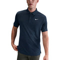 Nike Dri-FIT Tour Textured Golf Polo Midnight Navy/White - FA25 Men