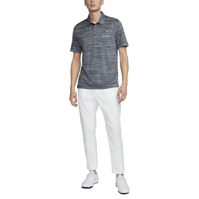 Nike Dri-FIT Unscripted Heather Golf Polo Black/White - SS23