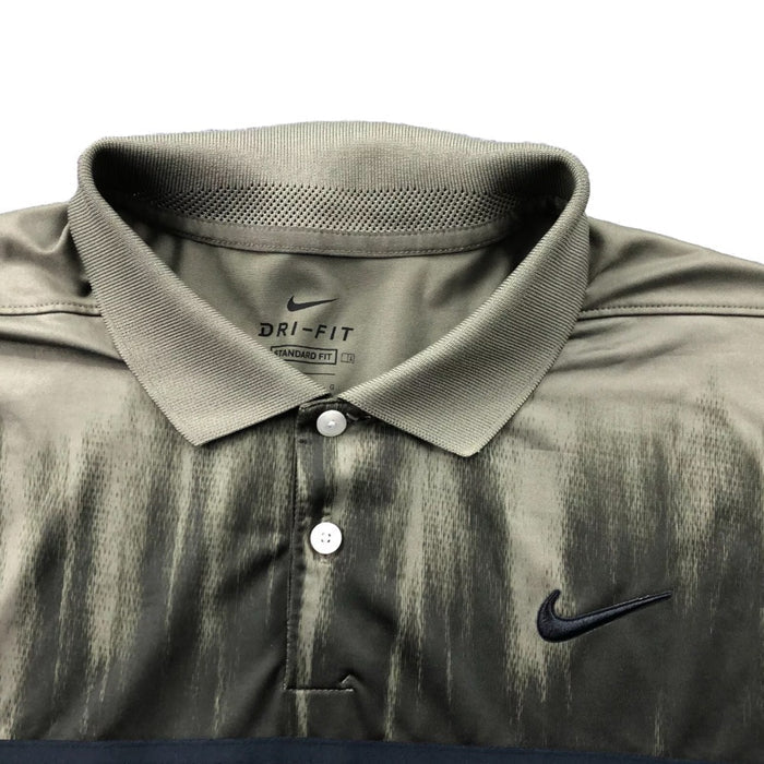 Nike Dri-FIT Vapor Fog Print Golf Polo Medium Olive/Black - FW20 Men