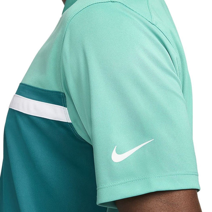 Nike Dri-FIT Victory Color-Blocked OLC Golf Polo Washed Teal/Bright Spruce - SS22