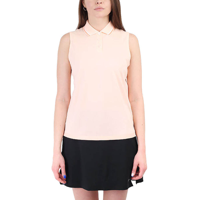 Nike Dri Fit Victory Golf Polo Crimson Tint/Bright Mango/White - SS20 Women