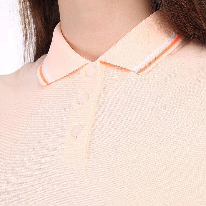 Nike Dri Fit Victory Golf Polo Crimson Tint/Bright Mango/White - SS20 Women