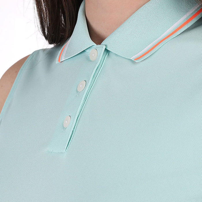 Nike Dri Fit Victory Golf Polo Light Dew/Bright Mango/White - SS20 Women